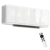 [EU Almacén] Calefactor eléctrico de pared de bajo consumo (2000 W) con 3 modos, pantalla LED, termostato, temporizador y panel de vidrio.