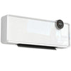 [EU Almacén] Calefactor cerámico de pared de 1000/2000 W, radiador eléctrico, ventilador, termostato, temporizador, 54 x 18,7 x 12,3 cm, blanco