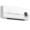 [EU Almacén] Calefactor cerámico de pared de 1000/2000 W, radiador eléctrico, ventilador, termostato, temporizador, 50 x 18,6 x 12,9 cm, blanco