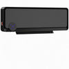 [EU Almacén] Calefactor de pared oscilante de 2000 W, calefacción cerámica PTC, 3 niveles de potencia, 56 x 11,7 x 18,5 cm, negro