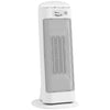 [EU Almacén] Calefactor eléctrico cerámico de 2000 W, 4 modos y calefacción ajustable, oscilación de 55 grados, blanco.