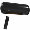 [UK Almacén] Calefactor eléctrico cerámico de 2000 W con ventilador, termostato ajustable y montaje en pared - Negro