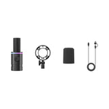 BOYA Castmic S60 Micrófono RGB Dinámico USB-C y XLR