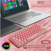 Teclado Gamer Leaven K28 Bluetooth 60% Ingles