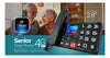 Teléfono de sobremesa Mlab 9440 4G negro vista lateral