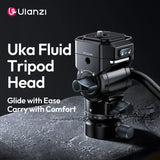 Ulanzi U-190II Cabezal Fluido Para Video Con Equilibrio de Cabezal