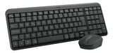 Combo teclado y mouse Bluetooth Logitech MK250 negro detalle del producto