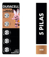 Pilas Duracell Specialty CR2032 litio tira de 5
