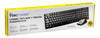 Kit teclado y mouse inalámbrico Tecmaster TM-100512 negro vista lateral