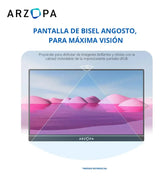 Monitor portátil Arzopa S1 de 15,6 pulgadas negro, vista desde otro ángulo
