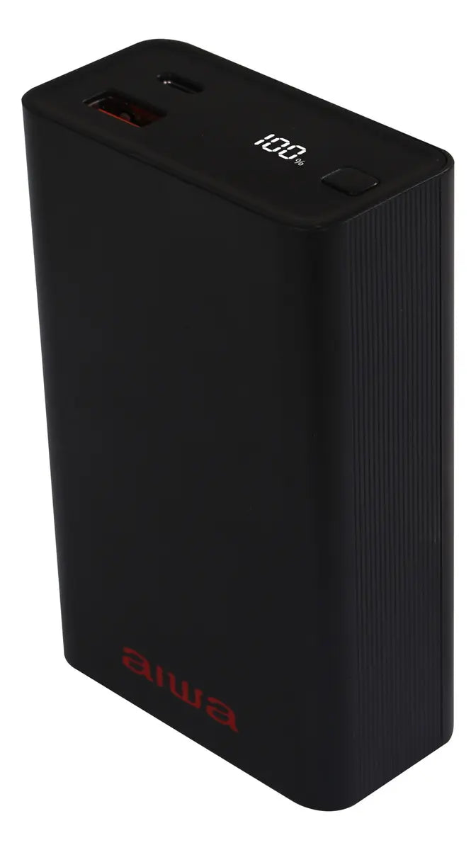 Batería portátil Aiwa PAW-650 de 20.000 mAh negra