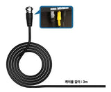 Antena de TV digital Philips SDV5335 plana de interior en uso