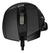 Mouse gamer Logitech G502 HERO negro vista frontal