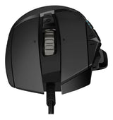 Mouse gamer Logitech G502 HERO negro vista frontal
