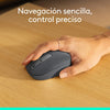 Mouse inalámbrico Bluetooth Logitech M196 grafito en uso