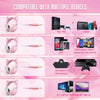 Audfonos Gamer Onikuma X11 Rgb Orejas de Gato