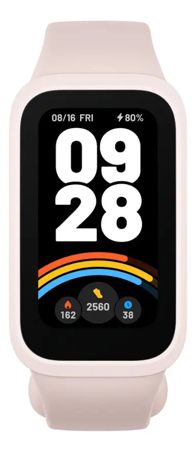 Xiaomi Smart Band 9 Active rosa con correa de silicona