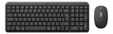 Combo teclado y mouse Bluetooth Logitech MK250 negro