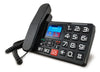 Teléfono de sobremesa Mlab 9440 4G negro vista frontal