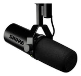 Micrófono Vocal Dinámico Shure SM7dB con Preamplificador Integrado XLR Negro