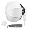 Detalle de la montura Godox del softbox ML-CS30