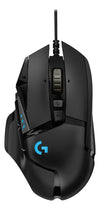 Mouse gamer Logitech G502 HERO negro