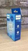 Cargador Philips GaN de 65 W DLP2683 blanco vista frontal
