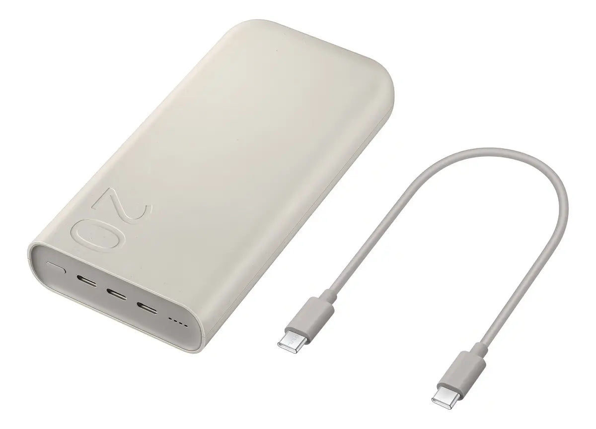 Batería portátil Samsung EB-P4520 20.000 mAh beige