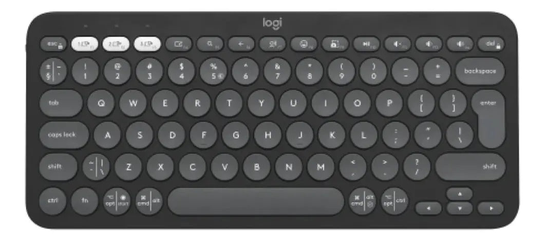 Teclado Logitech Pebble Keys 2 K380s Bluetooth
