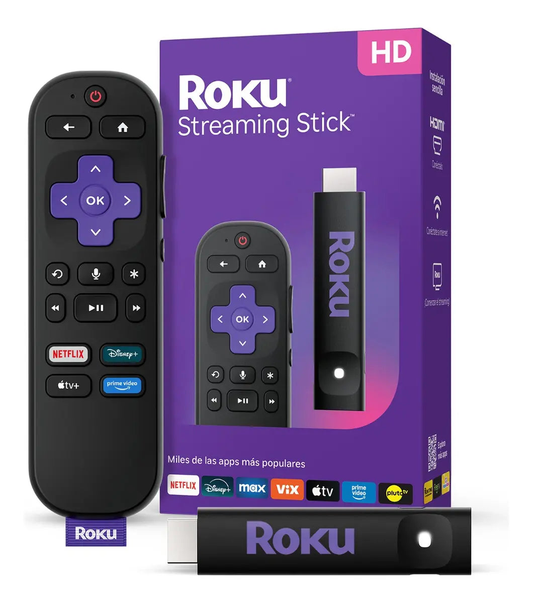 Roku Streaming Stick 2025 con control remoto por voz