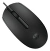 Mouse alámbrico HP M10 óptico negro detalle del producto