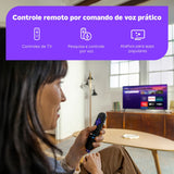 Roku Streaming Stick HD 3840BR con control remoto de voz, vista de funciones