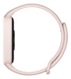 Xiaomi Smart Band 9 Active rosa con correa de silicona vista lateral
