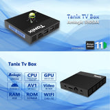 Ficha técnica del Tanix X4: Amlogic S905X4, Android 11, AV1, 4 GB de RAM y WiFi doble banda
