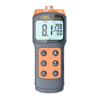 Medidor de oxígeno disuelto SmartSensor AR8406 portátil con su sonda