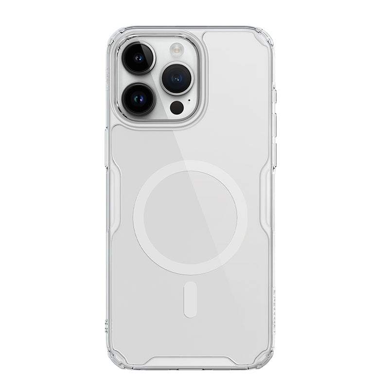 Carcasa Nillkin Nature TPU Pro Magnética Transparente para iPhone 15 Pro