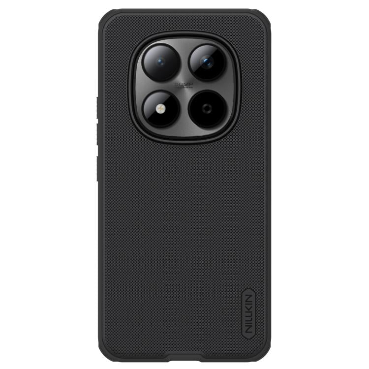 Carcasa NILLKIN Frosted Shield Pro negra para Redmi Note 15 Pro+ vista trasera