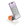 Cargador Inalámbrico Magnético hoco CQ10 3 en 1 Plegable 15W para iPhone / Apple Watch / AirPods