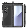 Funda metálica RedPepper resistente al agua, a prueba de caídas y polvo para Samsung Galaxy Z Fold7 5G (negra)