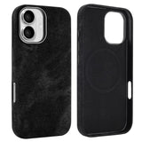 Carcasa VIETAO para iPhone 17 color negro, vista trasera e interior con anillo magnético