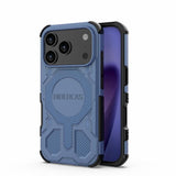 Carcasa BIBERCAS Real Color para iPhone 17 Pro color azul vista trasera y lateral