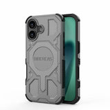 Carcasa BIBERCAS Real Color para iPhone 17 color gris vista trasera y lateral