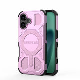 Carcasa BIBERCAS Real Color para iPhone 17 color rosa vista trasera y lateral