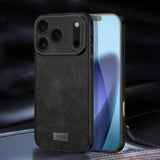 Carcasa SULADA para iPhone 17 Pro color negro vista trasera