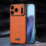 Carcasa SULADA para iPhone 17 Pro color naranja vista trasera