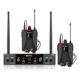 Transmisor DEBRA ER-480 con receptores de petaca y antenas