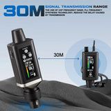 Alcance de 30 metros entre transmisor y receptor DEBRA EMX-1 negro