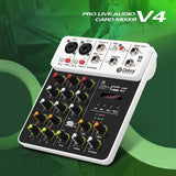 Consola DEBRA V4 con tarjeta de sonido para transmisión en vivo