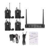 Receptor DEBRA AU-400 con cuatro petacas, solapas y accesorios