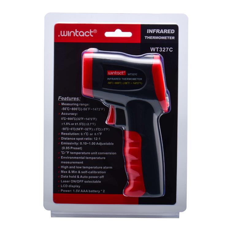 Wintact Pistola De Termómetro Infrarrojo Láser Digital